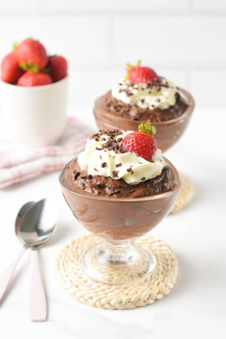 2-Ingredient Chocolate Mousse (Egg-Free) - Busy Little Kiddies (BLK)