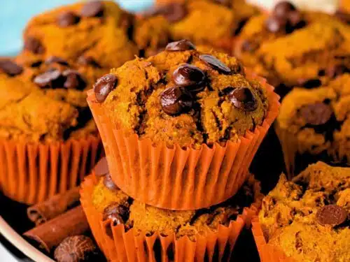 3-Ingredient Pumpkin Muffins