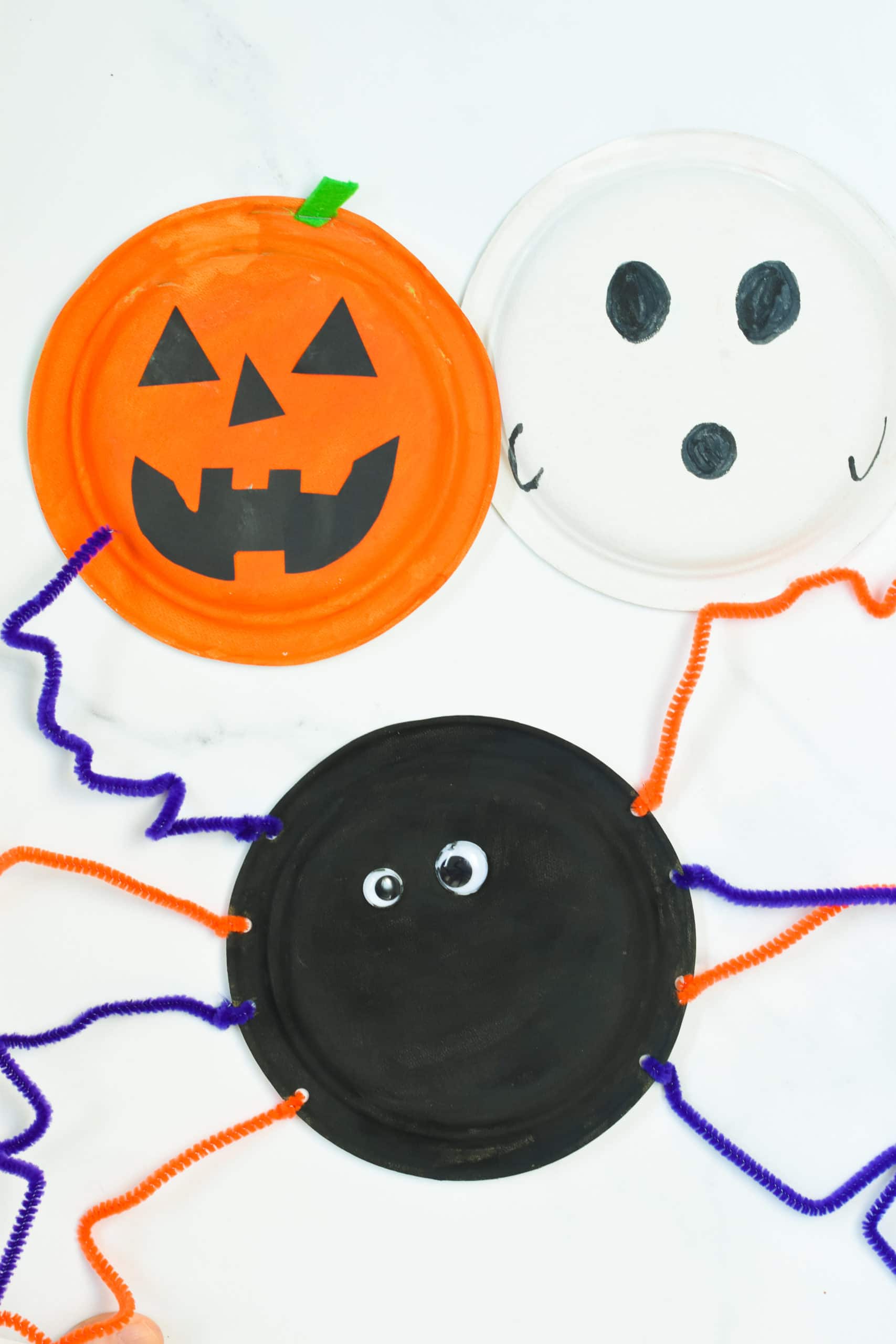 Printable Paper Plate Crafts Halloween