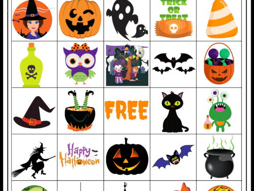 Free Halloween Bingo Printable