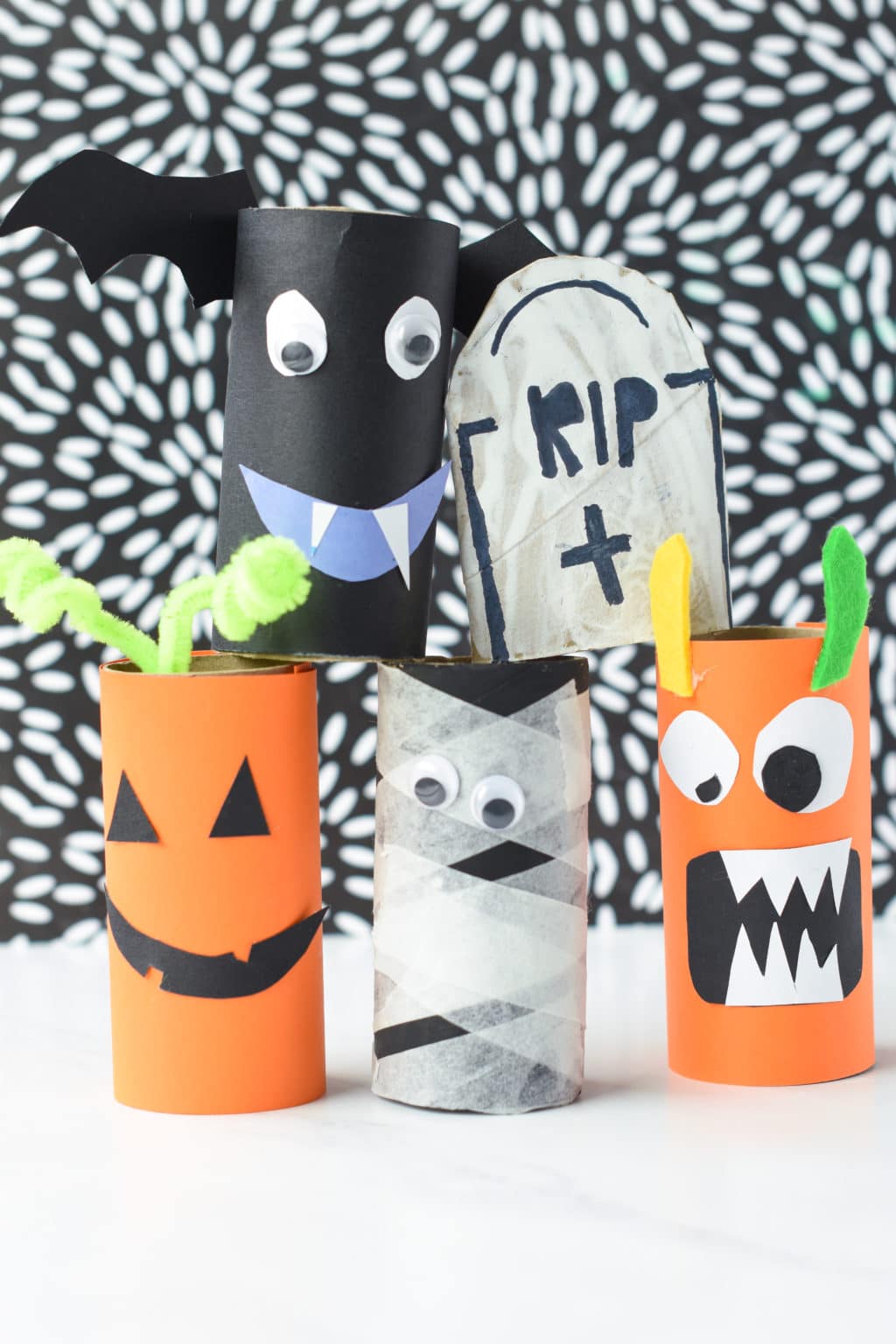 5 Toilet Paper Roll Halloween Craft Ideas - Busy Little Kiddies (BLK)